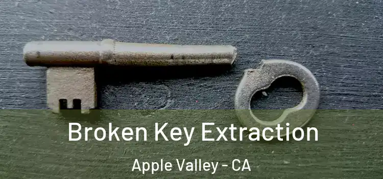  Broken Key Extraction Apple Valley - CA